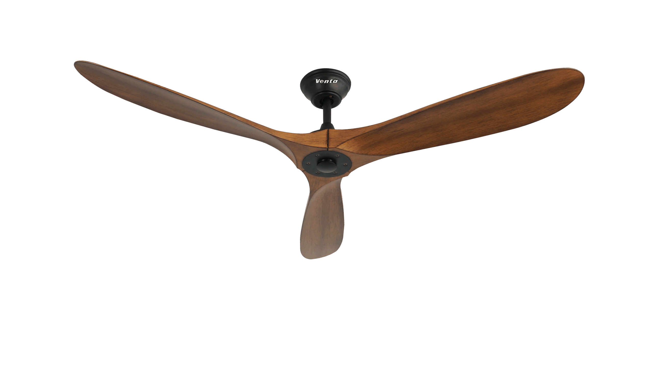 מאוורר תקרה דקורטיבי Patio צבע אגוז – 3 להבים 60 אינץ – תמונה 2